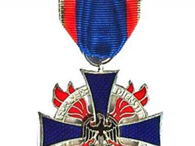 Ehrenkreuz des DFV in Silber