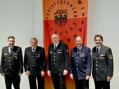 v.l. Klaus Haug, Hans Vogt, Thomas Bayha, Peter Henger, Andy Dorroch.